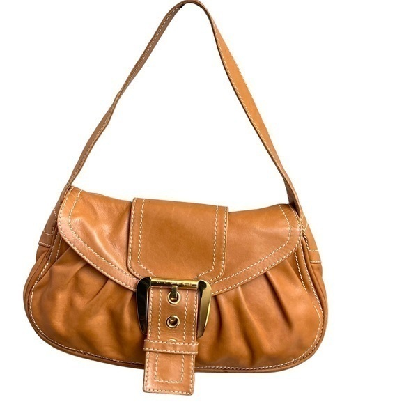 Celine Paris vintage tan leather bag authenticity guaranteed - Picture 1 of 16